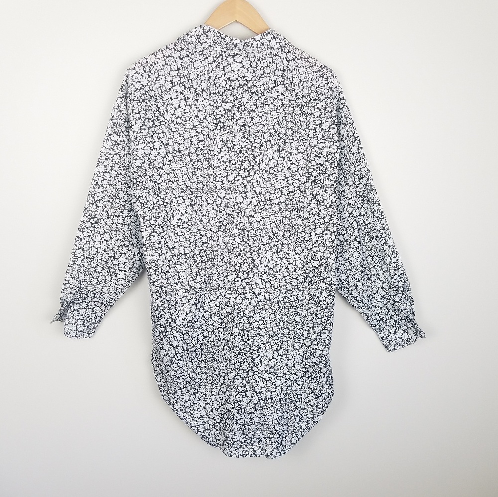 Diane Von Furstenberg Floral Button Down Blouse - Picture 2 of 5